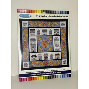 Sarah Vedeler Designs It's a Sterling Life  Berkeley Square Quilt Pattern CD NEW